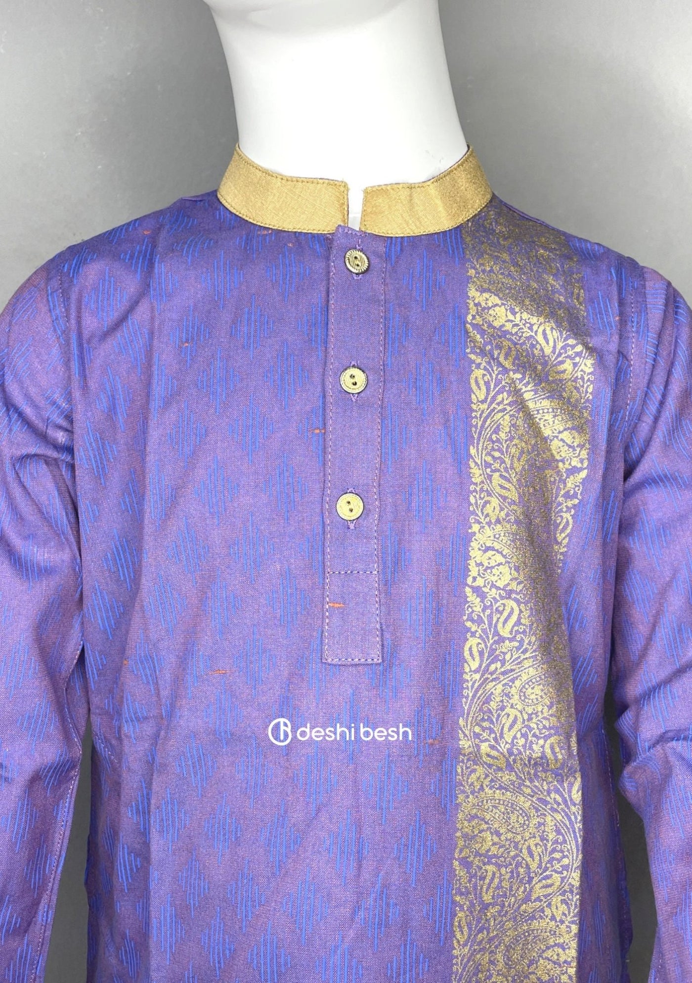 Aarong Printed Handloom Cotton Punjabi - db18900