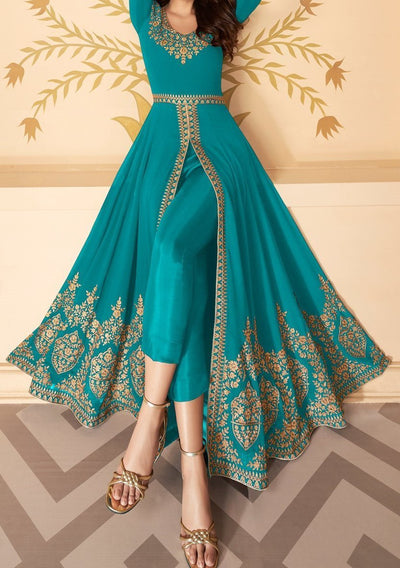 Aashirwad Paakhi Designer Party Wear Anarkali Suit - db18615
