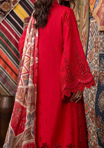 Adan's Libas Ayesha Pakistani Schiffli Lawn Dress - db25038
