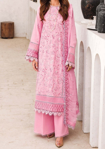 Adan's Libas Chikankari Pakistani Embroidered Lawn Dress - db25430