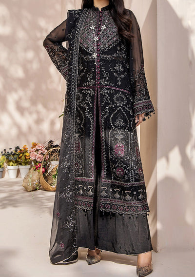 Adan's Libas lueur Pakistani Chiffon Dress - db23530