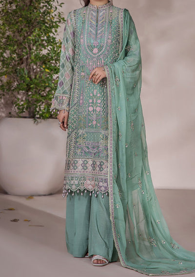 Adan's Libas lueur Pakistani Chiffon Dress - db23536