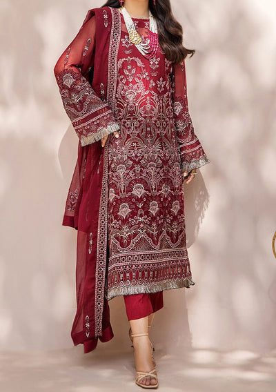 Adan's Libas lueur Pakistani Chiffon Dress - db23528