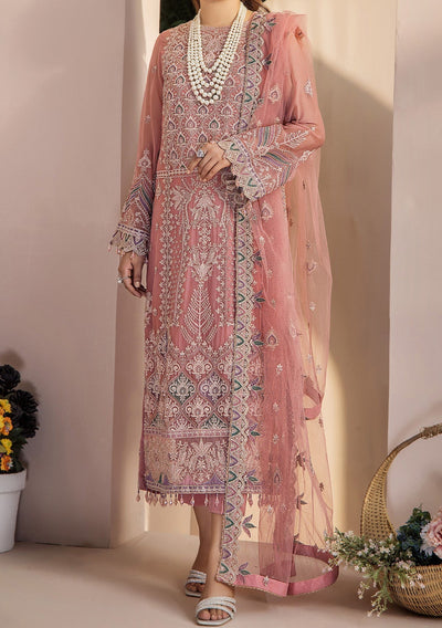 Adan's Libas lueur Pakistani Chiffon Dress - db23533