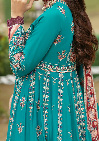 Afrozeh Designer Natalia Luxury Pakistani Lawn Dress - db18447