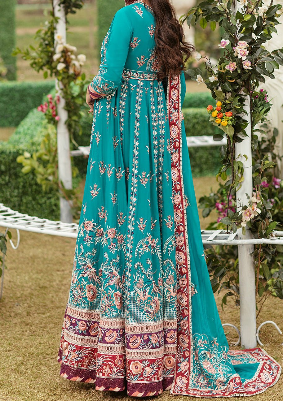 Afrozeh Designer Natalia Luxury Pakistani Lawn Dress - db18447