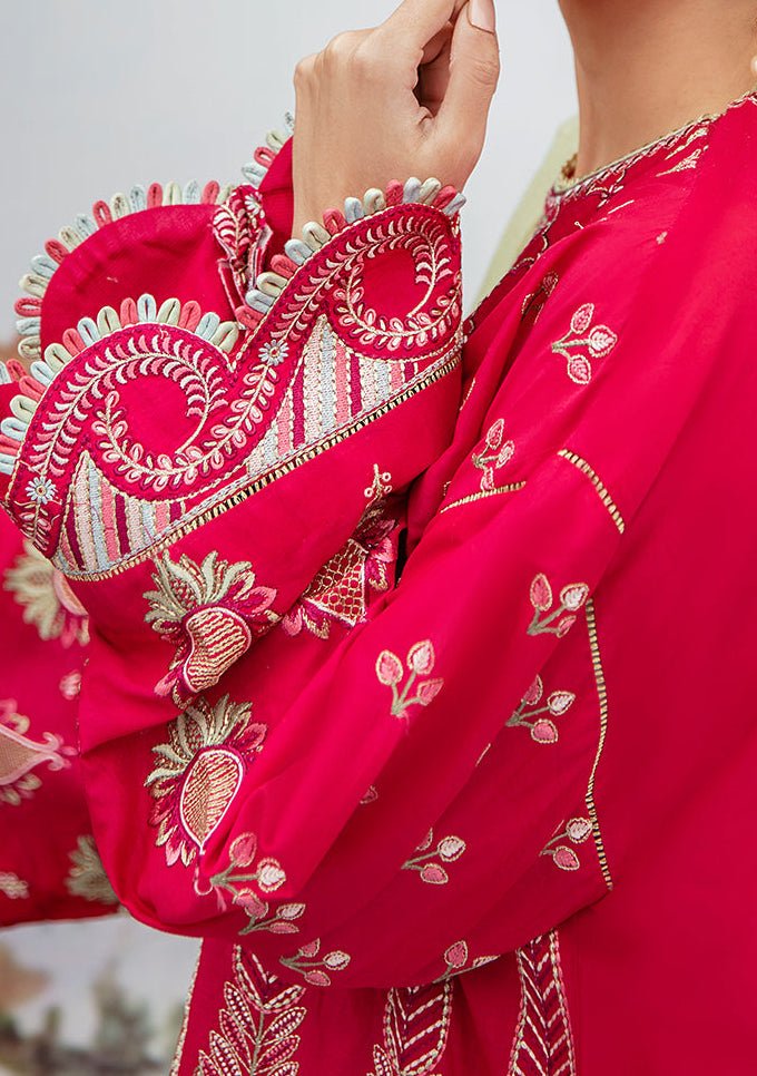 Afrozeh Designer Xenia Luxury Pakistani Lawn Dress - db18454