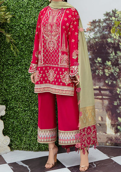 Afrozeh Designer Xenia Luxury Pakistani Lawn Dress - db18454