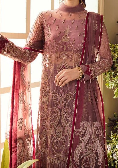 Afrozeh Embroidered Pakistani Master Copy Dress - db20285