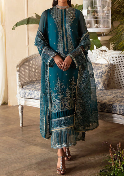 Afrozeh Liana Pakistani Luxury Chiffon Dress - db25148