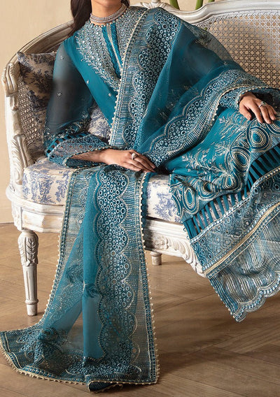 Afrozeh Liana Pakistani Luxury Chiffon Dress - db25148