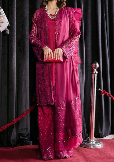Afrozeh Starlet Pakistani Organza Dress - db22324