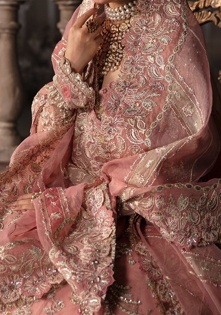 Afrozeh Victoria Pakistani Luxury Organza Anarkali - db24440