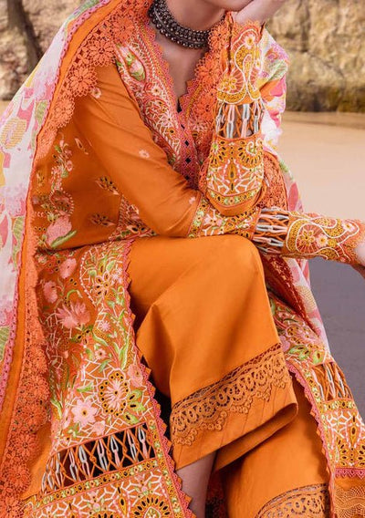 Akbar Aslam Calla Lily Pakistani Luxury Lawn Dress - db25519