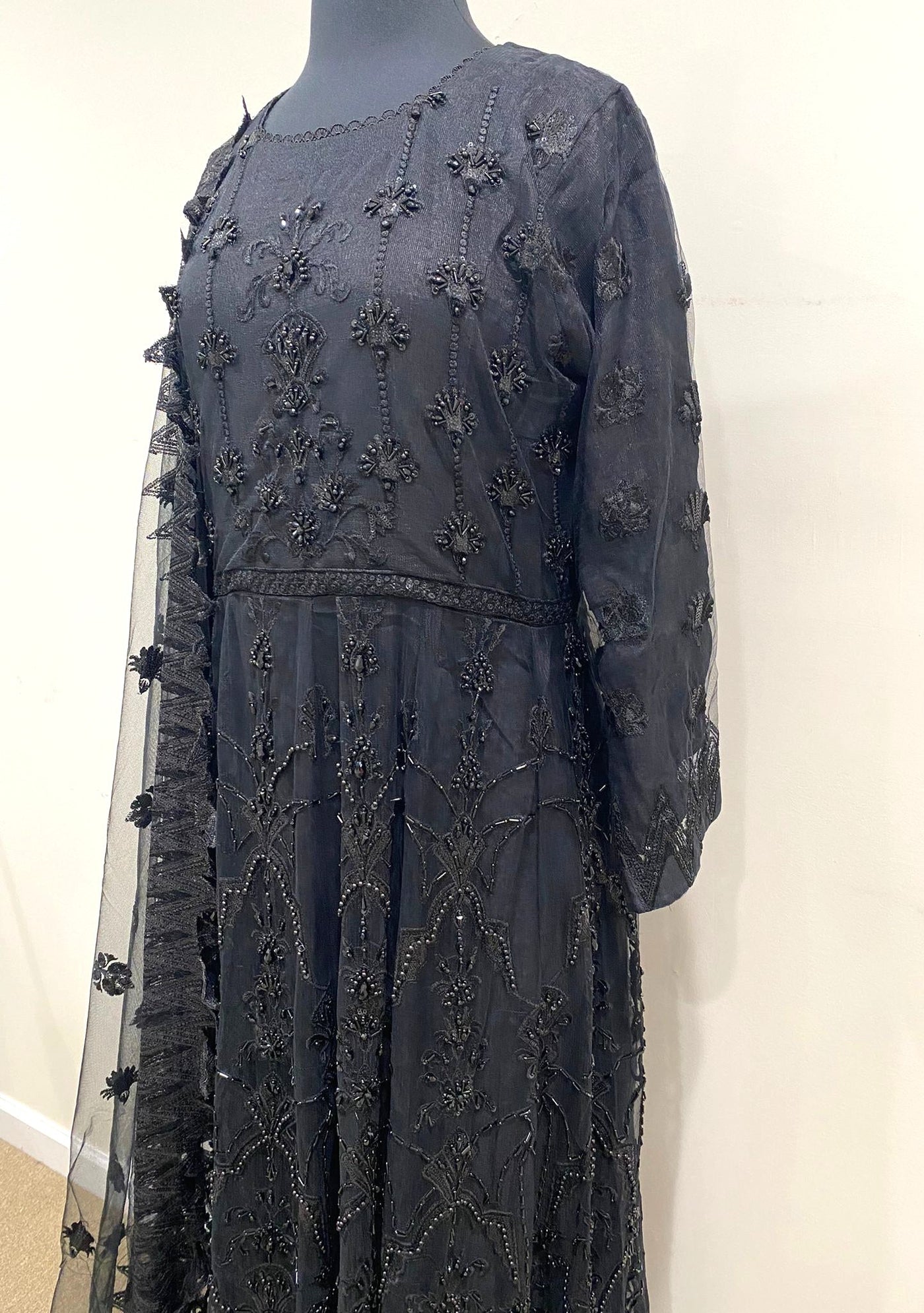 Akbar Aslam Embroidered Pakistani Master Copy Dress - db19222
