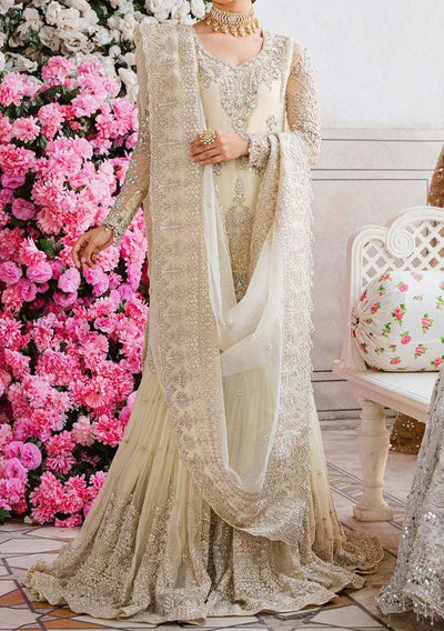 Akbar Aslam Nahla Pakistani Luxury Chiffon Dress - db24720