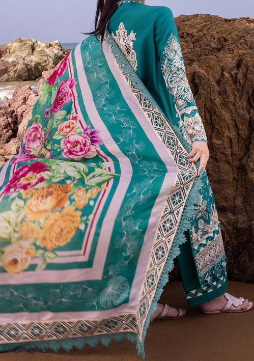 Akbar Aslam Tweedia Pakistani Luxury Lawn Dress - db25525