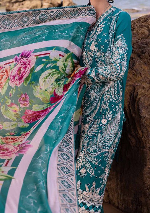 Akbar Aslam Tweedia Pakistani Luxury Lawn Dress - db25525