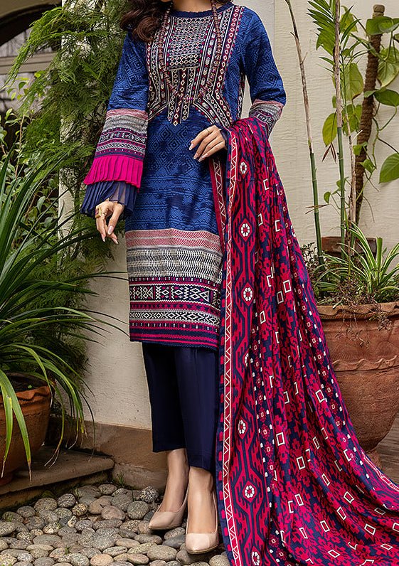 Alzohaib Designer Anum Printed Pakistani Lawn Dress - db18314