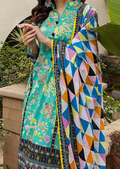Alzohaib Designer Anum Printed Pakistani Lawn Dress - db18299