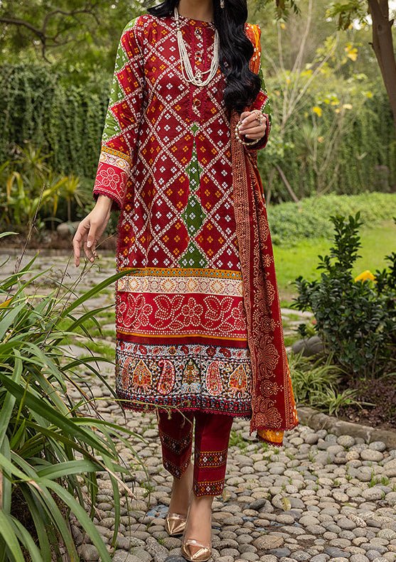 Alzohaib Designer Anum Printed Pakistani Lawn Dress - db18307
