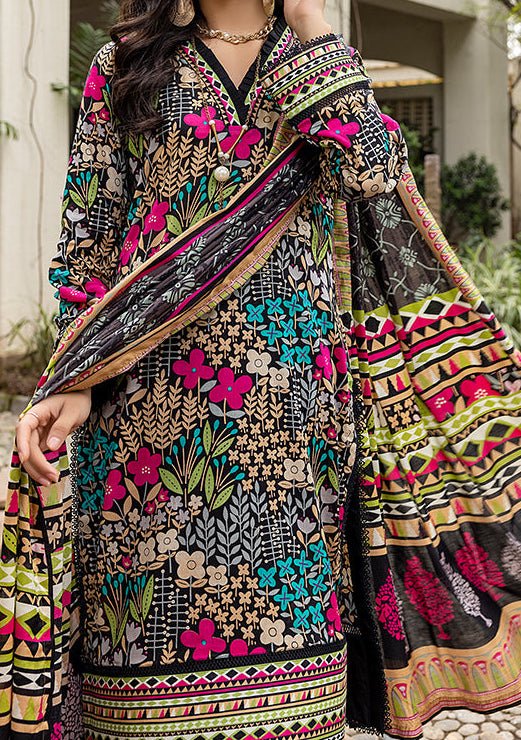 Alzohaib Designer Anum Printed Pakistani Lawn Dress - db18312