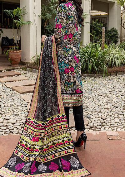 Alzohaib Designer Anum Printed Pakistani Lawn Dress - db18312