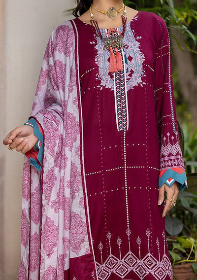 Alzohaib Designer Anum Printed Pakistani Lawn Dress - db18304