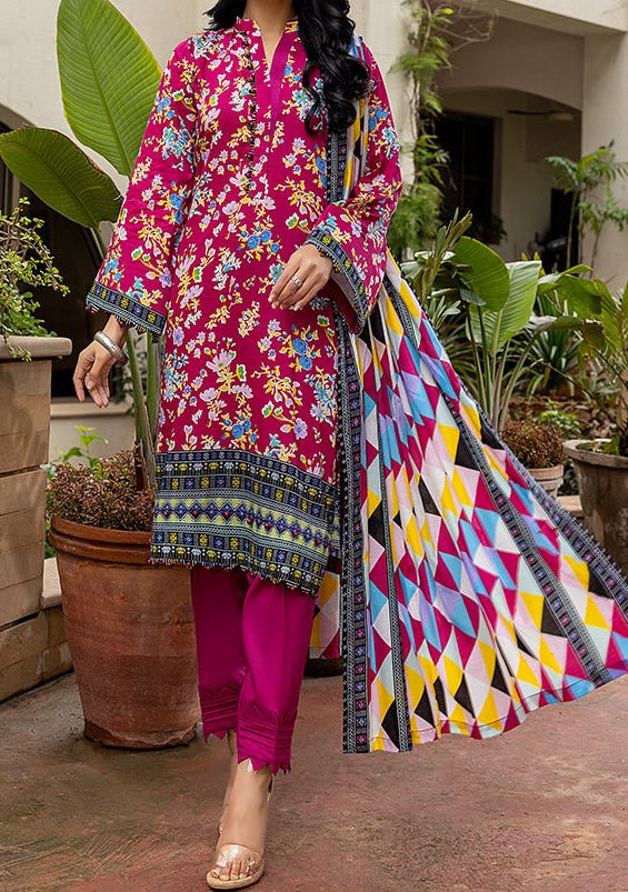 Alzohaib Designer Anum Printed Pakistani Lawn Dress - db18297