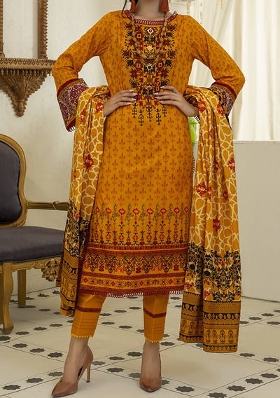 Alzohaib Designer Anum Printed Pakistani Lawn Dress - db19892