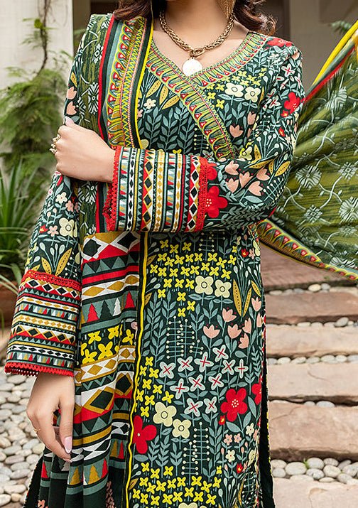 Alzohaib Designer Anum Printed Pakistani Lawn Dress - db18311