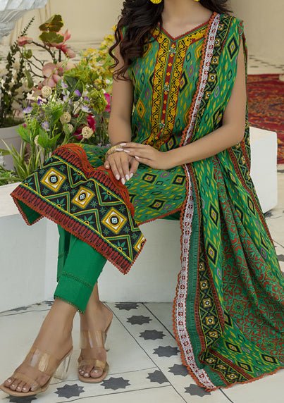 Alzohaib Designer Anum Printed Pakistani Lawn Dress - db19888