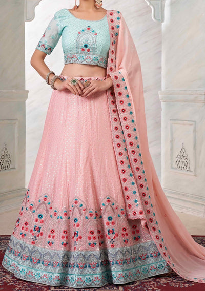 Arya Designs Bridal Wear Lehenga Choli - db21740