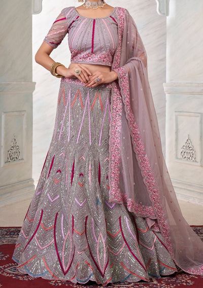 Arya Designs Bridal Wear Lehenga Choli - db21739