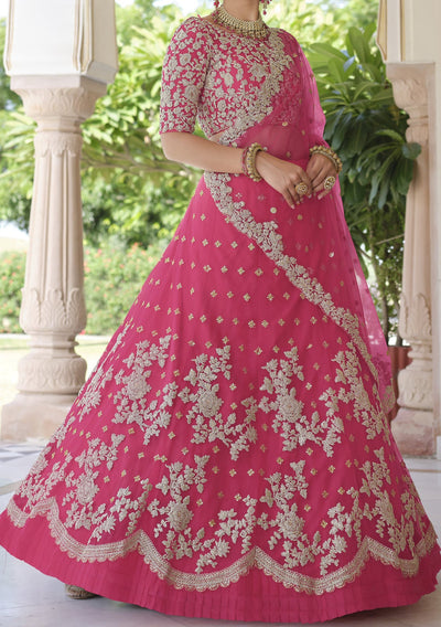 Arya Designs Cinderella Bridal Wear Lehenga Choli - db17543