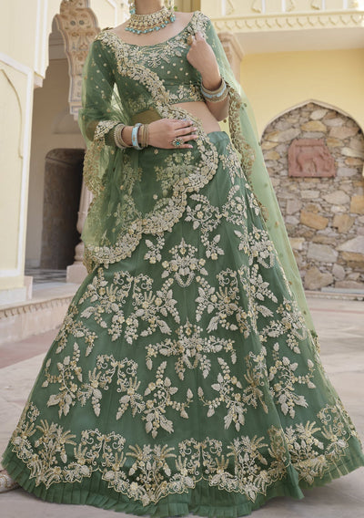 Arya Designs Cinderella Bridal Wear Lehenga Choli - db17550