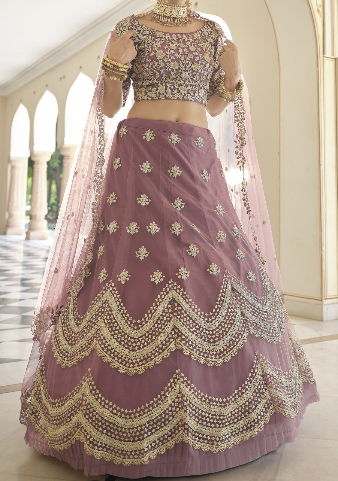 Arya Designs Cinderella Bridal Wear Lehenga Choli - db17547