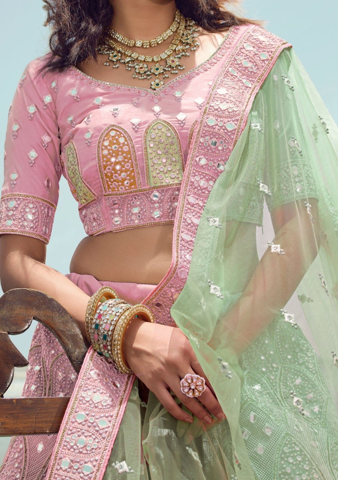 Arya Designs Kimaya Bridal Wear Lehenga Choli - db20075