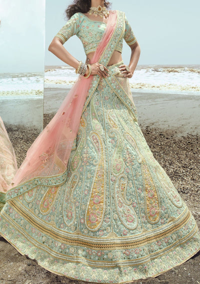 Arya Designs Kimaya Bridal Wear Lehenga Choli - db20074