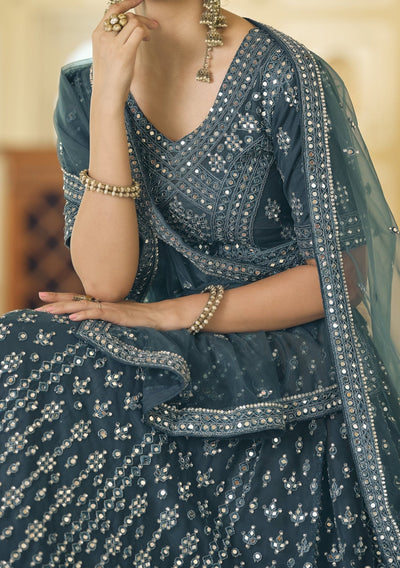 Arya Designs Poshak Bridal Wear Lehenga Choli - db18548