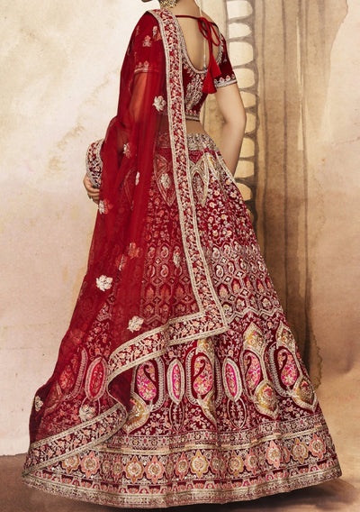 Arya Designs Pratha Bridal Wear Lehenga Choli - db20135