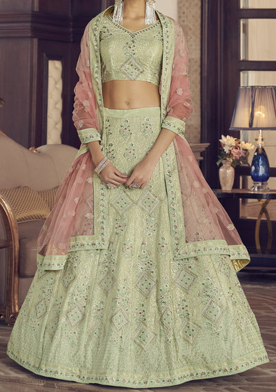 Arya Designs Saga Bridal Wear Lehenga Choli - db18497