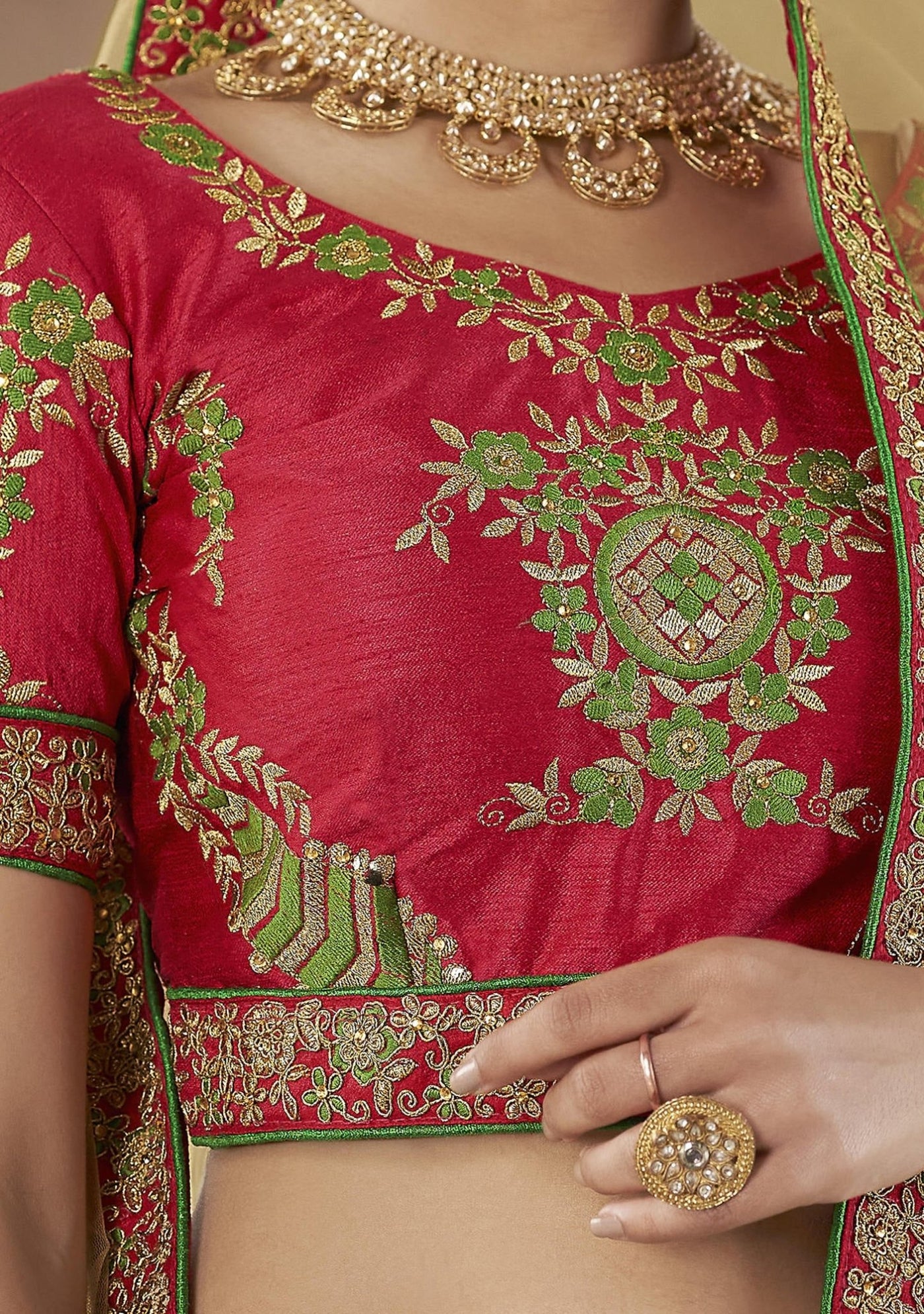 Arya Designs Saga Bridal Wear Lehenga Choli - db18496