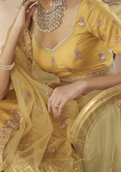 Arya Designs Saga Bridal Wear Lehenga Choli - db18493