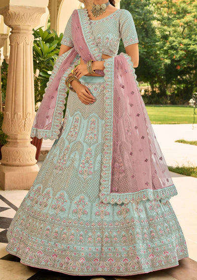 Arya Designs Vastrey Bridal Wear Lehenga Choli - db17914