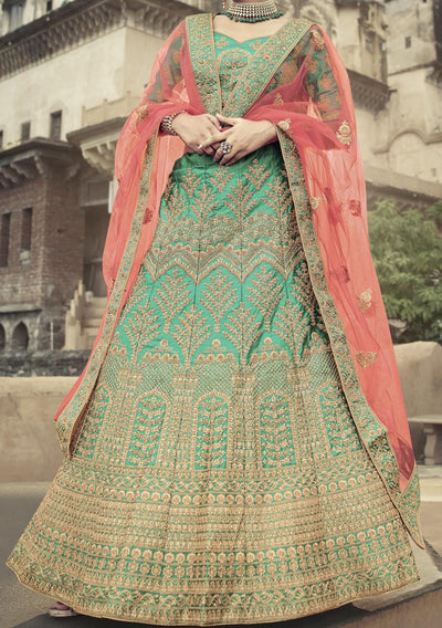 Arya Designs Zara Bridal Wear Lehenga Choli - db17776