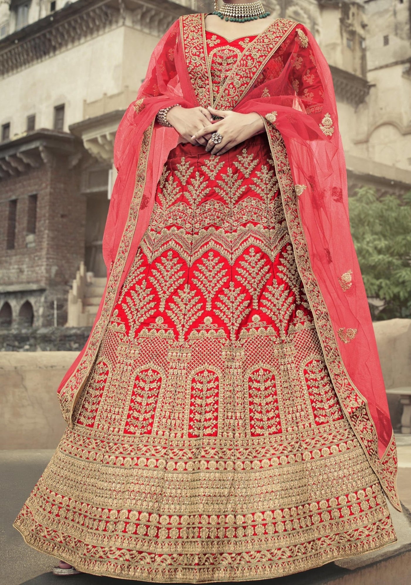 Arya Designs Zara Bridal Wear Lehenga Choli - db17781