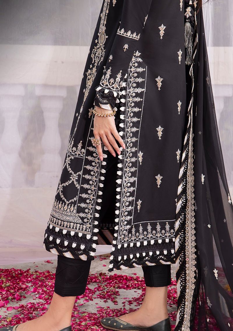 Asim Jofa Abresham Pakistani Lawn Silk Dress - db23709