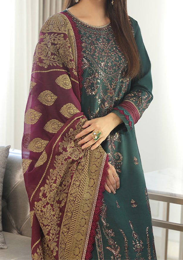 Asim Jofa Aira Pakistani Cambric Dress - db23493