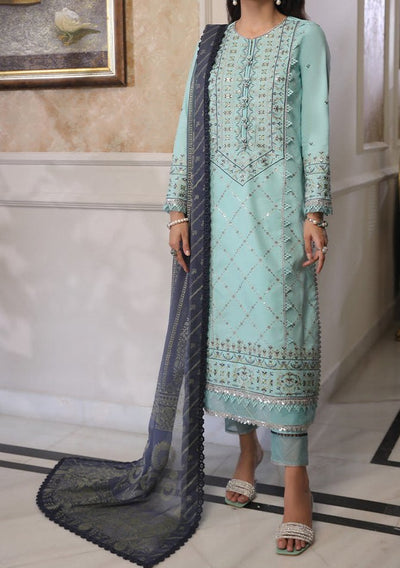 Asim Jofa Aira Pakistani Cambric Dress - db23495